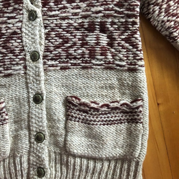 Wilfred free from aritzia wool alpaca cardigan sweater XS - Picture 4 of 8